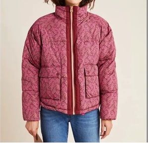 ANTHROPOLOGIE - Numph Lillie Puffer Jacket Winter Coat